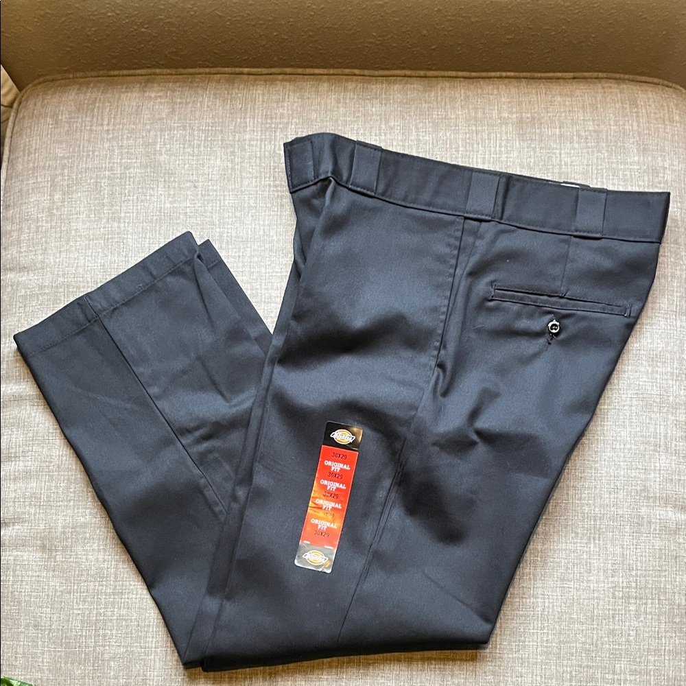 Dickies 874 Original Fit Black Work Skateboarding Pants 30x29